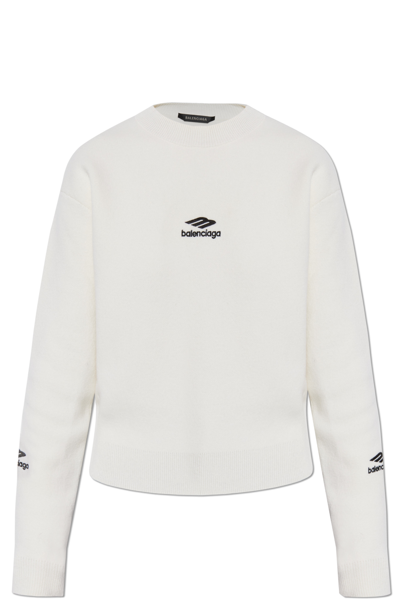 Balenciaga sweater white on sale